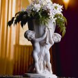 Renato Costa, classical decorative planters and vases, baroque stone planter, large decorative vases stone pots buy in Spain